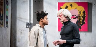 The Collaboration – review Jeremy Pope and Paul Bettany in The Collaboration (c) Marc Brenner