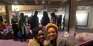 Afridiziak x Dope Black Mums interview on Theatre Fullstop Sophia A Jackson and Nina Malone at the 2021 Alfred Fagon Award