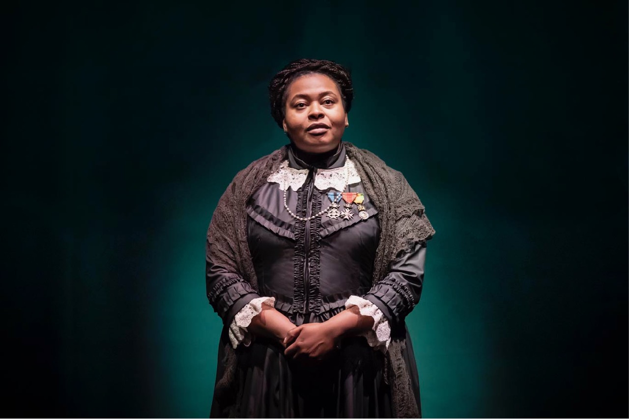 Kayla Meikle in MARYS SEACOLE. Directed by Nadia Latif