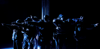 Traplord by Ivan Michael Blackstock – review TRAPLORD production - credit Camilla Greenwell