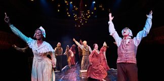 A Christmas Carol: review The Company in A Christmas Carol at The Old Vic 2022 (c) Manuel Harlan