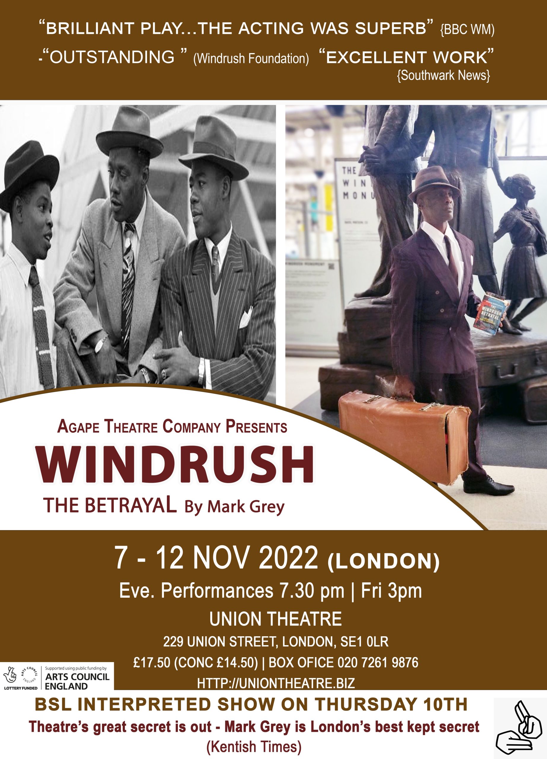 Windrush the Betrayal by Mark Grey