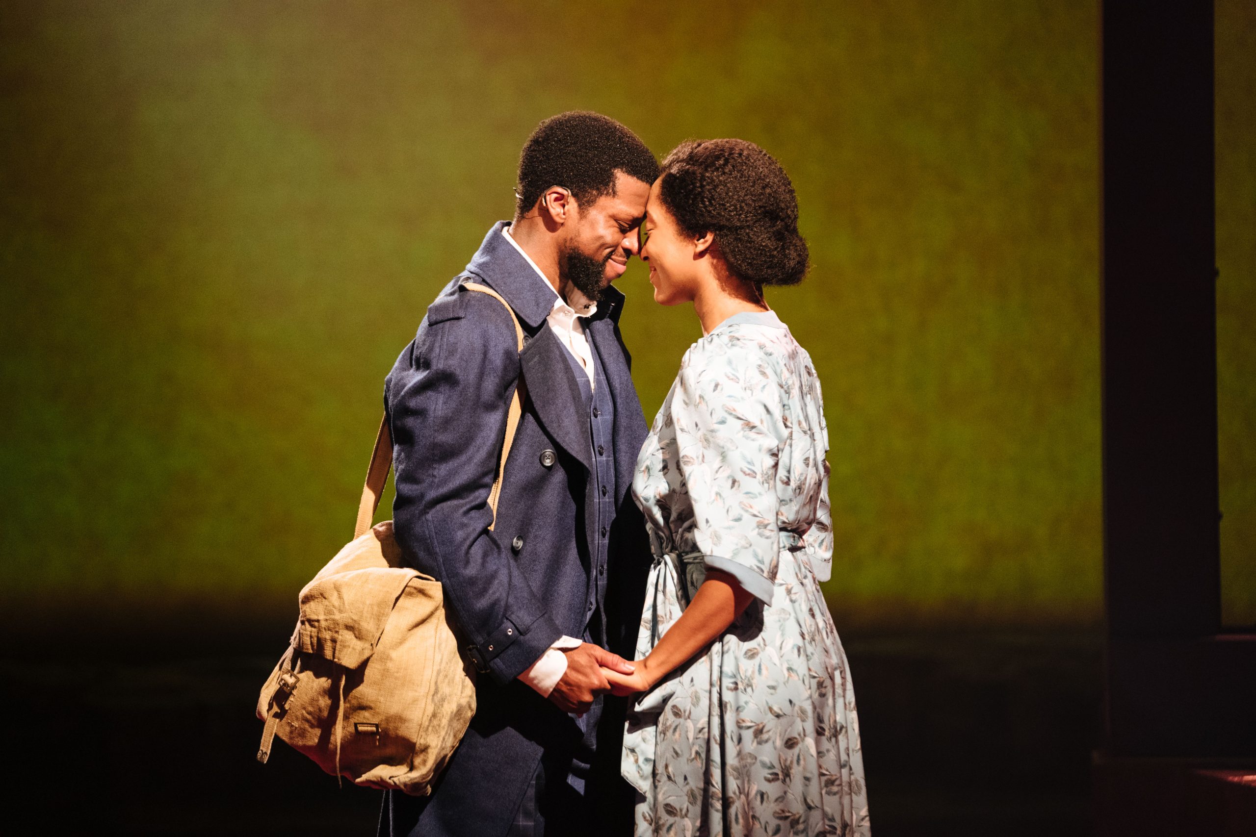 Michael Luwoye and Danielle Fiamanya in Mandela at Young Vic (c) Helen Murray