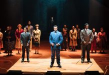 Exclusive ticket offer for ★★★★ Mandela musical The cast of Mandela at Young Vic (c) Helen Murray