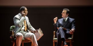 Best of Enemies – review Best of Enemies at Noel Coward Theatre (c) Johan Persson
