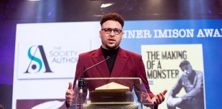 Children’s Laureate of Wales wins Imison Award for best new audio drama Connor Allen scoops 2023 Imison Award at the BBC Audio Drama Awards (c) BBC and Tricia Yourkevich