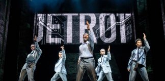 Ain’t Too Proud – review AIN'T TOO PROUD. Tosh Wanogho-Maud, Mitchell Zhangazha, Sifiso Mazibuko, Cameron Bernard Jones, Kyle Cox. Photo Johan Persson