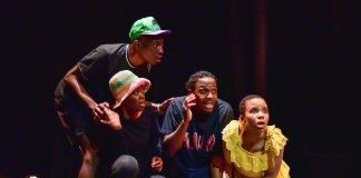 We Need New Names by NoViolet Bulaway – review We Need New Names Robert Day Photography (L-R) Munashe Chirisa, Anashe Danai, Kalungi Ssebandeke, Lukwesa Mwamba