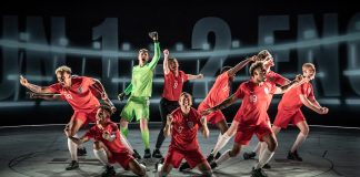 Dear England – review Dear England cast at the National Theatre. Photo by Marc Brenner