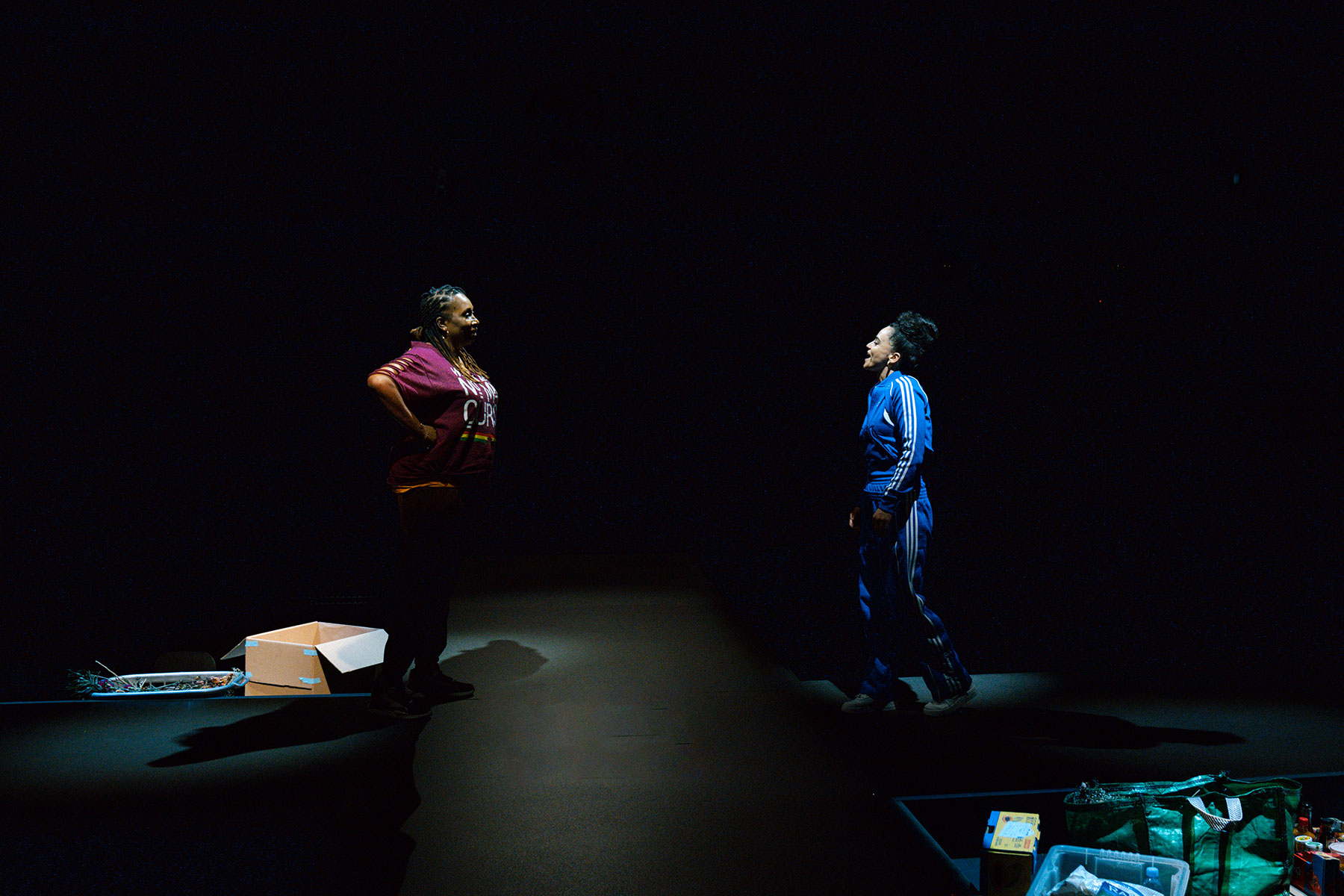 Death of England : Closing Time at the National Theatre - L-R Jo Martin, Hayley Squires © Feruza Afewerki