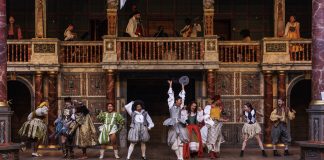 As You Like It by William Shakespeare – review The Company in As You Like It at Shakespeare's Globe - Photo Credit: Ellie Kurttz.