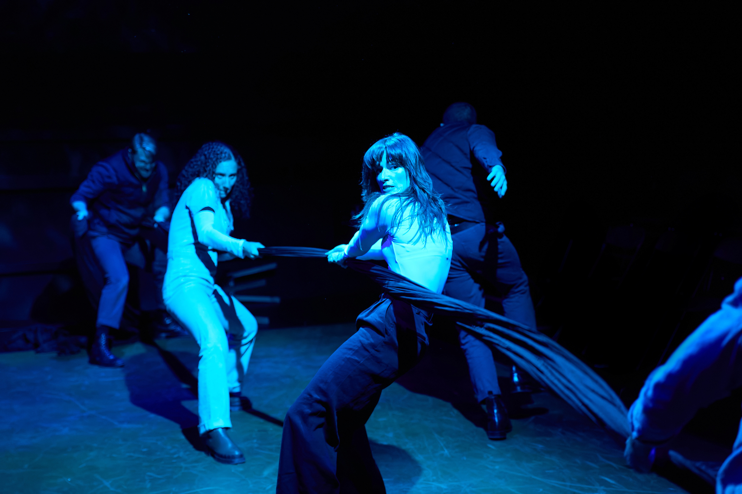 The company in Othello, Photo by Mark Douet