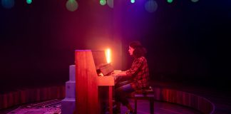 Elephant by Anoushka Lucas – review Anoushka Lucas in 'Elephant' at Bush Theatre. Photo credit - The Other Richard.