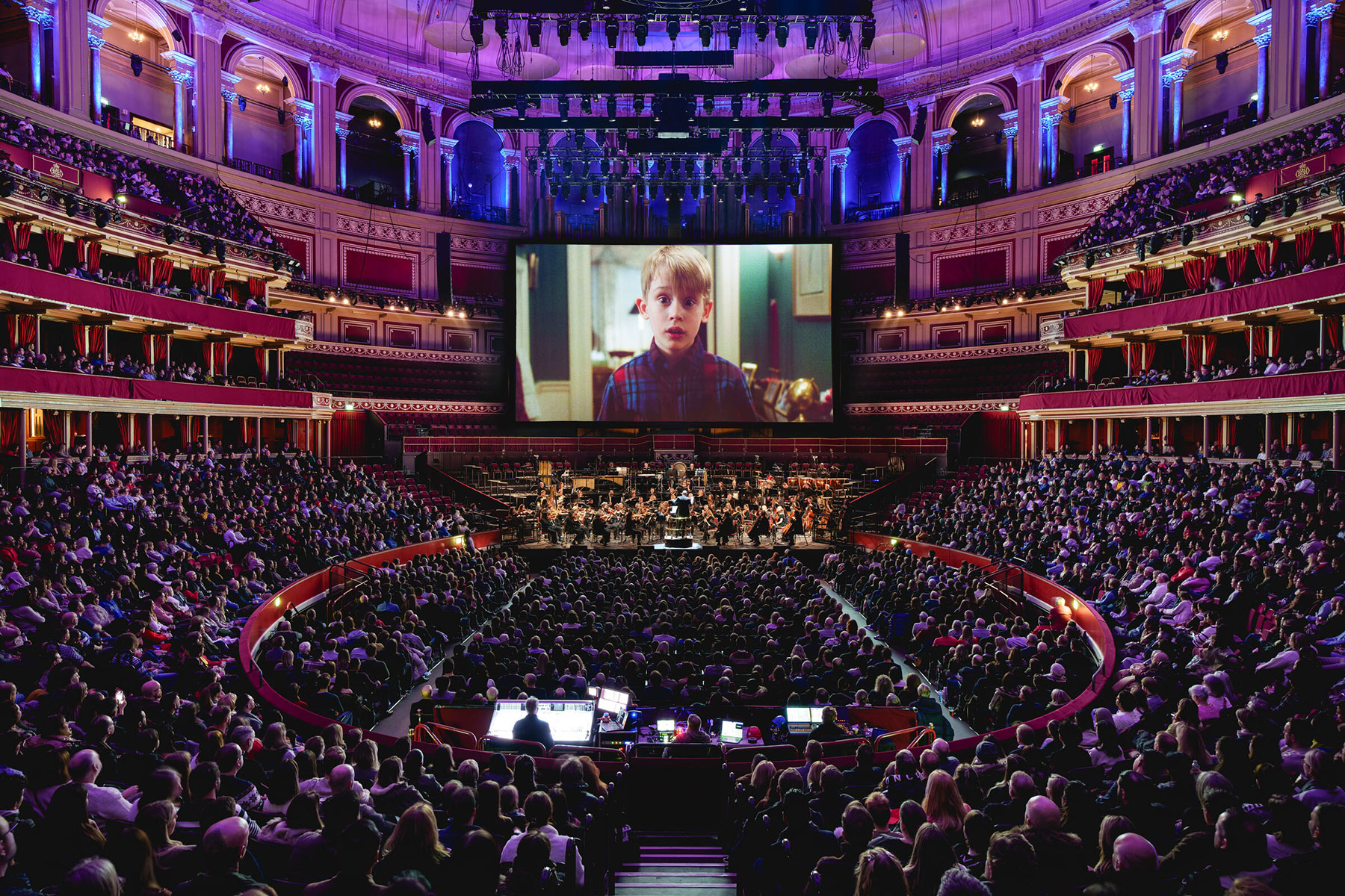 Home Alone in  Concert, Royal Albert Hall (c) Andy Paradise
