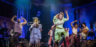 Hadestown – review: HADESTOWN Lyric Theatre, London. Photo credit Marc Brenner
