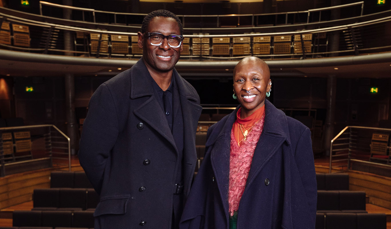 RADA - David Harewood, Cynthia Erivo - photo by Helen Murray 