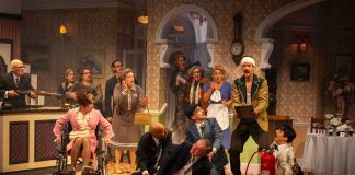 Fawlty Towers: The Play – review Fawlty Towers - The cast of Fawlty Towers The Play. Photo Credit- Hugo Glendinning