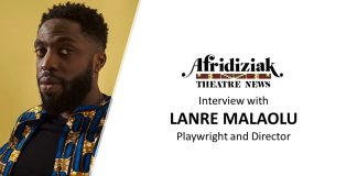 Afridiziak interview with Lanre Malaolu Lanre Malaolu interview - Now, I See Stratford East