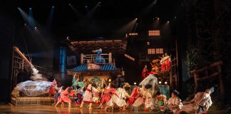 Spirited Away by Hayao Miyazaki – review Company of SPIRITED AWAY. Photo by Johan Persson