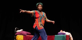 Black is the Color of My Voice by Apphia Campbell Black is the color of my voice. Credit Rod Penn