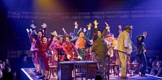 Guys & Dolls – review Guys & Dolls, Bridge Theatre (c) Manuel Harlan