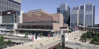 Sadler’s Wells East unveils its opening programme for new venue opening Feb 2025 Sadler's Well East Building Exterior, Image Credit David Hewitt