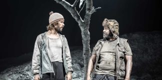 Waiting For Godot by Samuel Beckett – review Waiting for Godot Lucian Msamati and Ben Whishaw Photo Marc Brenner