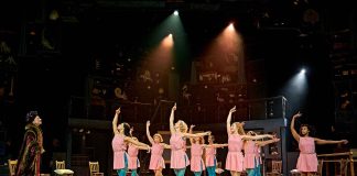 Ballet Shoes – review The Company in Ballet Shoes at the National Theatre. Photographer Manuel Harlan