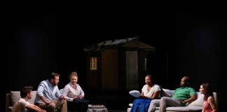 A Good House by Amy Jephta – review (c) Camilla Greenwell Robyn Rainsford, Scott Sparrow, Olivia Darnley, Mimî M Khayisa, Sifiso Mazibuko, Robyn Rainsford - A Good House by Amy Jephta