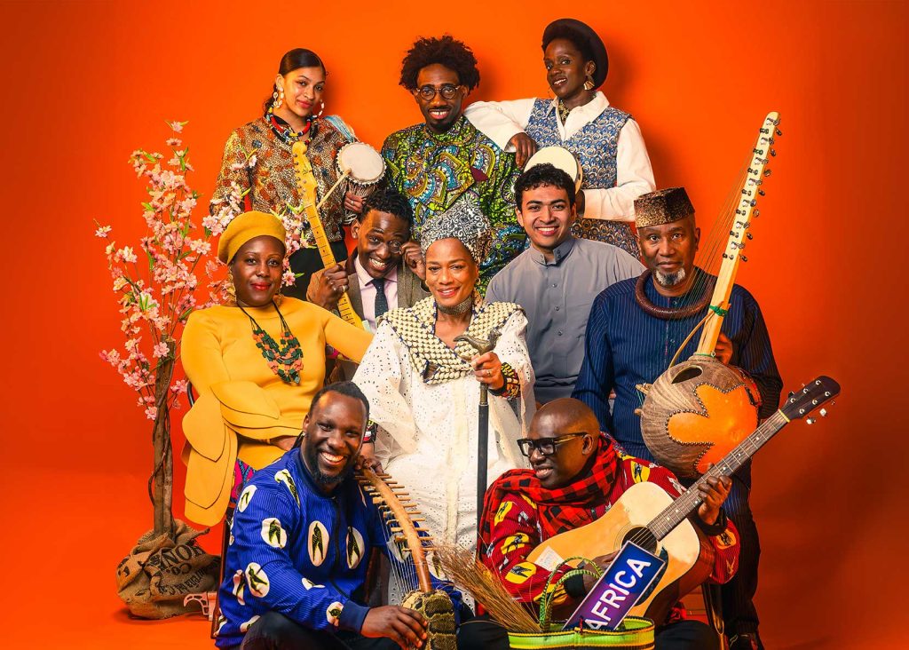 54.60 AFRICA <br>CONCEIVED AND DIRECTED BY FEMI ELUFOWOJU JR <p> FRI 14 JUN - SAT 12 JUL 2025 </p> 1 54.60-Africa by Femi Elufowoju jr, Arcola Theatre
