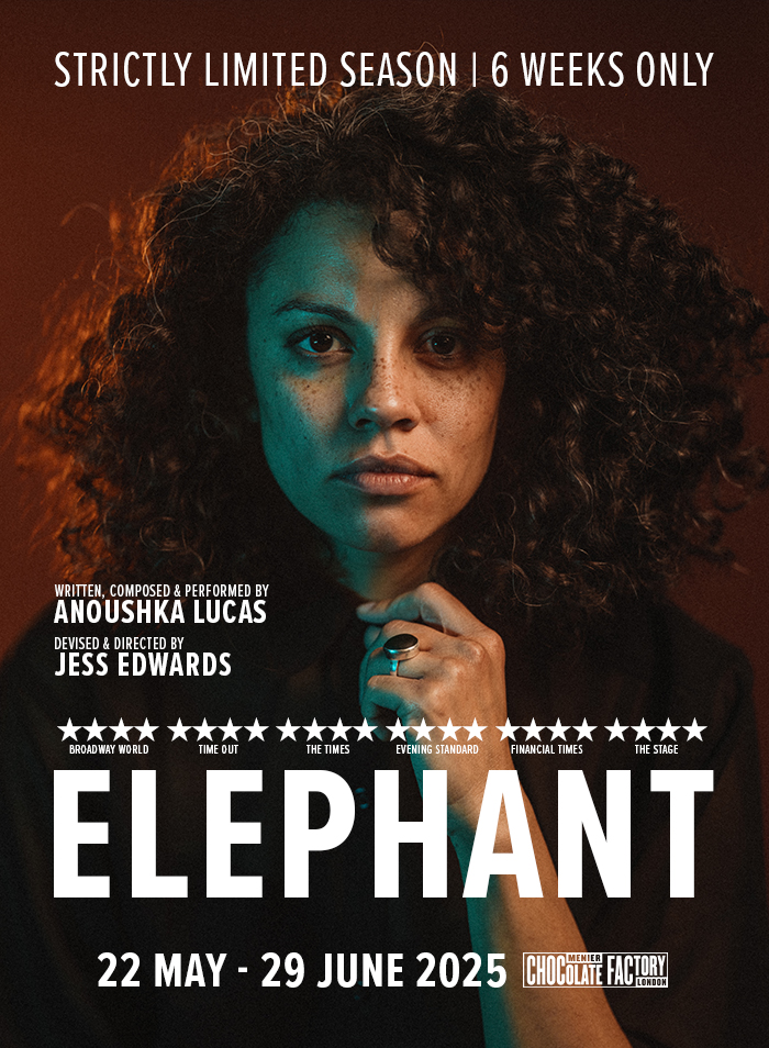 Elephant by Anoushka Lucas <p> 22 May - 28 June 2025 </p> 1 Elephant by Anoushka Lucas