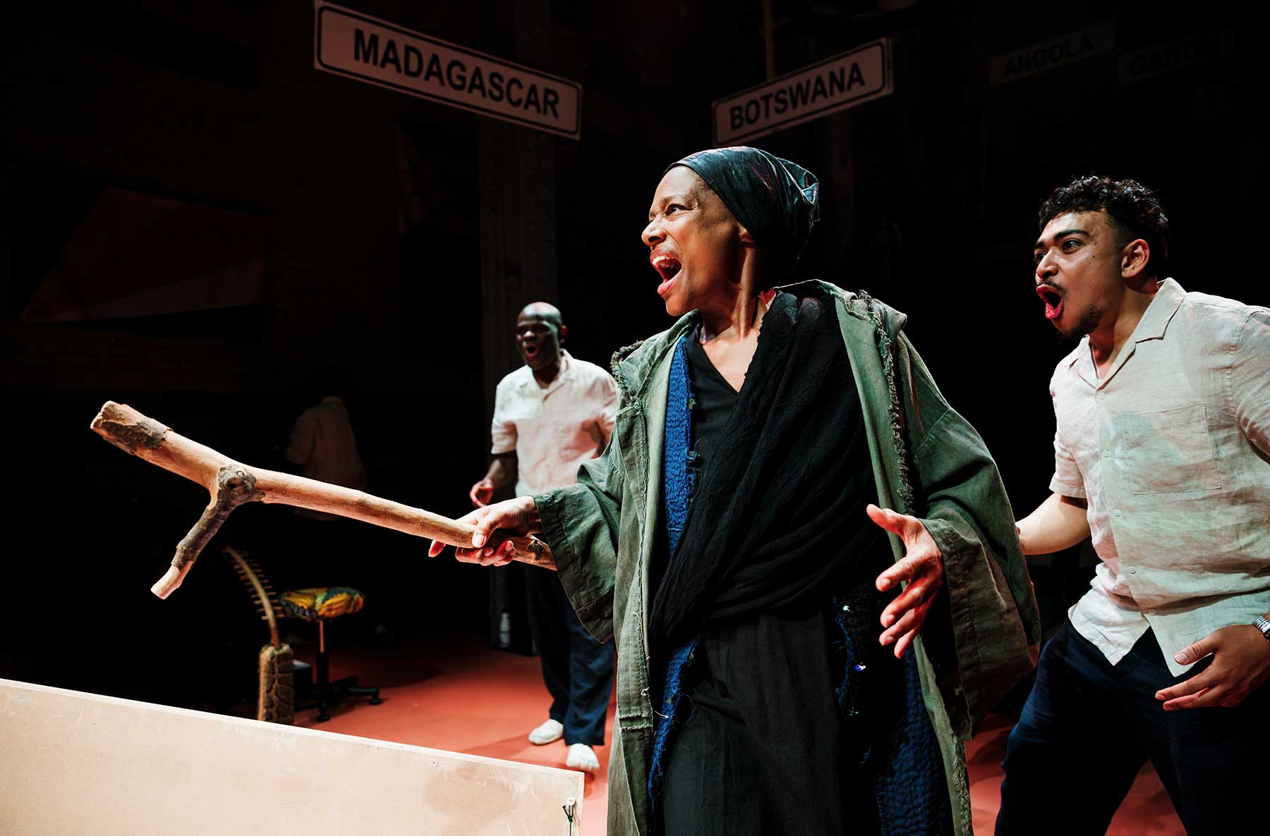 54.60 Africa by Femi Elufowoju Jr – review 1 Usifu Jalloh, Suzette Llewellyn, Adil Hassan
