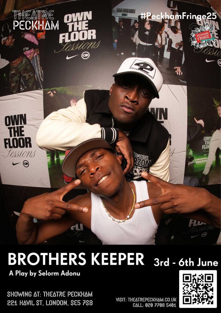Brother's Keeper by Selorm Adonu, Theatre Peckham
