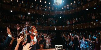 Every Brilliant Thing – review Every Brilliant Thing Lenny Henry @sohoplace - credit Helen Murray