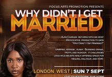 Why Didn’t I Get Married? Alan Charles’ Explosive New Stage Play Puts the Black Church on Trial Why Didn't I Get Married by Alan Charles