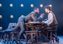 Born With Teeth – review Ncuti Gatwa and Edward Bleumel - Born With Teeth - photo by Johan Persson