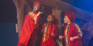 DISCOUNTED TICKETS TO SEE ANANSI THE SPIDER AT UNICORN THEATRE  BY JUSTIN AUDIBERT Anansi the Spider, Unicorn production - Helen Murra