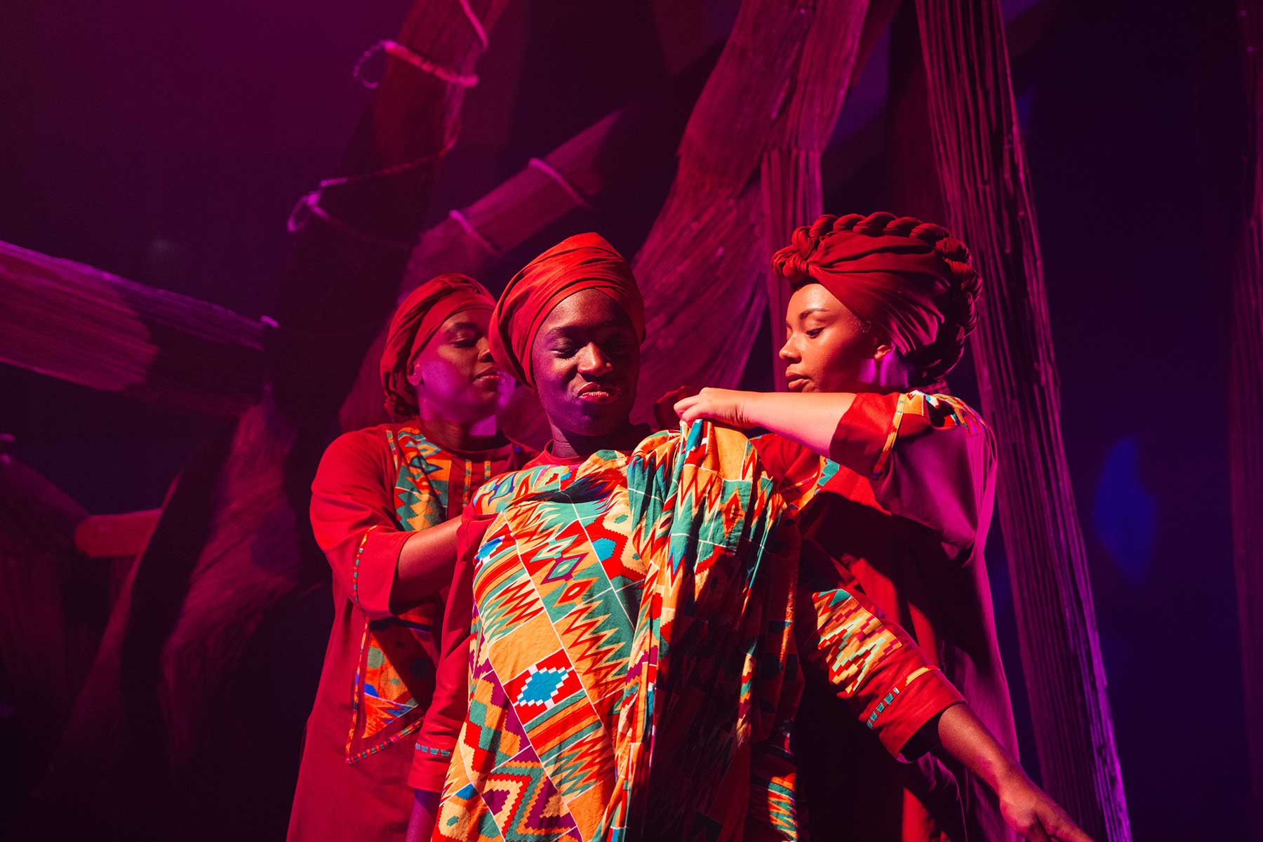 Anansi the Spider by Justin Audibert – review: 1 Anansi the Spider, Unicorn prodction Helen Murray