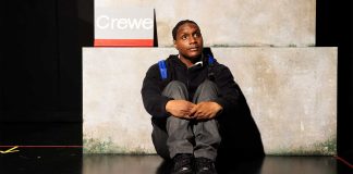 Cross the Line at Lyric Hammersmith By Azuka Oforka 6-18 Jul 2026 Cross the Line, Lyric Hammersmith (c) Harry Elletson