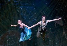 Royal Shakespeare Company: Wendy & Peter Pan – review Hannah Saxby and Daniel Krikler and Wendy Peter Pan - Barbican 2025 - Manuel Harlan