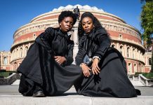 SYLVIA THE MUSICAL RETURNS TO THE STAGE Sylvia cast members Sharon Rose and Beverley Knight at Royal Albert Hall. Photo Craig Sugden