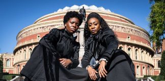 Sylvia Pankhurst. Activist. Rebel. Icon. 24 Oct – 15 Nov 2026 Sylvia cast members Sharon Rose and Beverley Knight at Royal Albert Hall. Photo Craig Sugden