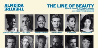 The Line of Beauty at The Almeida Theatre 21 Oct – 29 Nov 2025  Cast of The Line of Beauty at Almeida Theatre