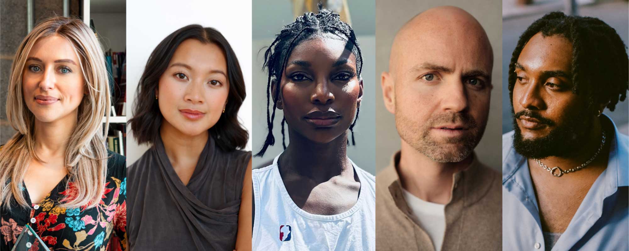Olga Braga, Katie Ðỗ, Michaela Coel, Alistair Hall, Nazareth Hassan.