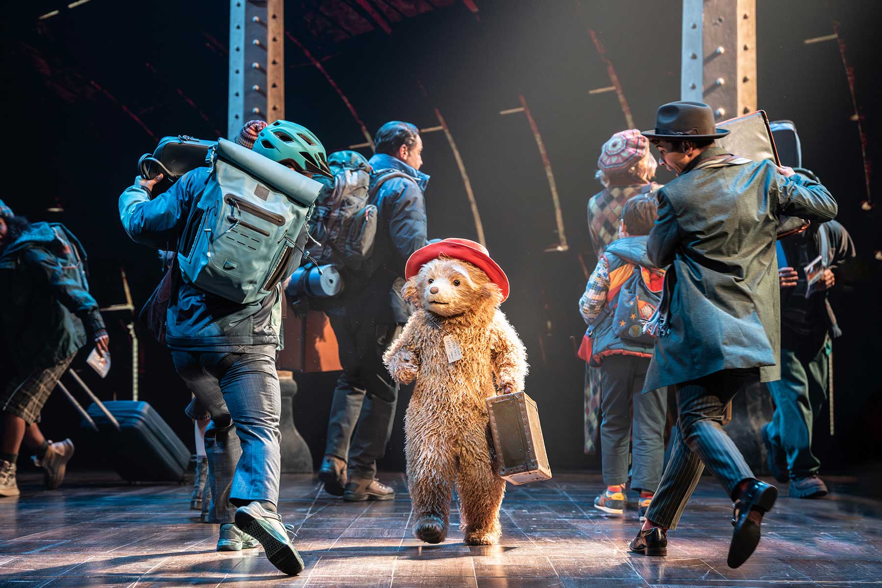 First Look. PADDINGTON the Musical <br /> Meet Paddington 1 Paddington the Musical. image by Johan Persson