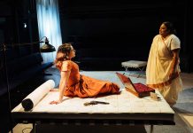 Hedda – review Pearl Chanda Rina Fatania credit Helen Murray Photography