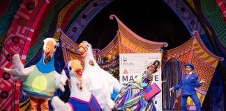 Mama Goose – review Cast of Mama Goose at Stratford East (c) Mark Senior