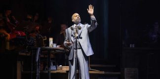 BROADWAY AND TELEVISION STAR DANIEL BREAKER TO JOIN THE WEST END PRODUCTION OF HADESTOWN AS ‘HERMES’ HADESTOWN. Daniel Breaker as Hermes. Photo credit Evan Zimmerman