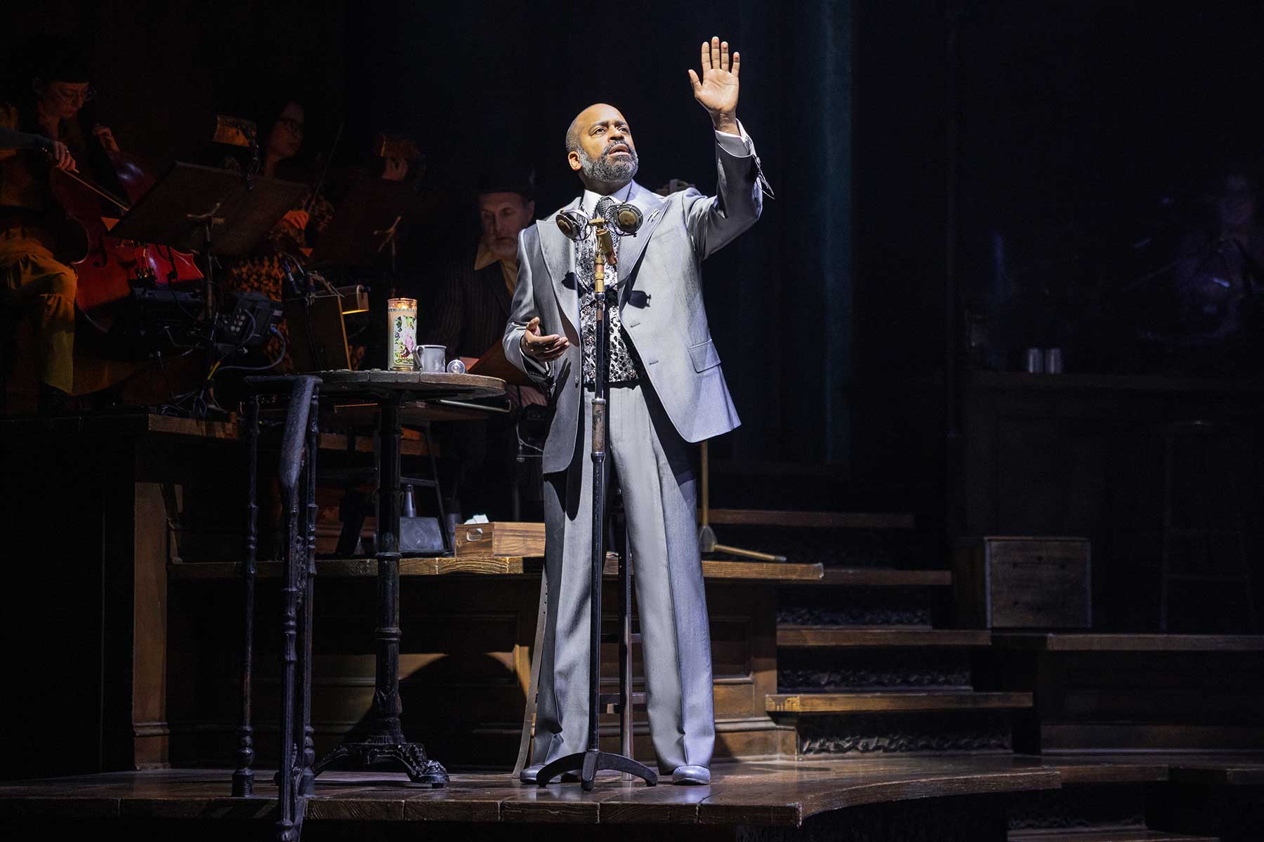BROADWAY AND TELEVISION STAR DANIEL BREAKER TO JOIN THE WEST END PRODUCTION OF HADESTOWN AS ‘HERMES’ 1 HADESTOWN. Daniel Breaker as Hermes. Photo credit Evan Zimmerman