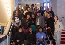 First Look at Utopia Theatre’s Crown of Blood at Sheffield Theatres The Crown of Blood Cast in rehearsals. Credit Diva Creative